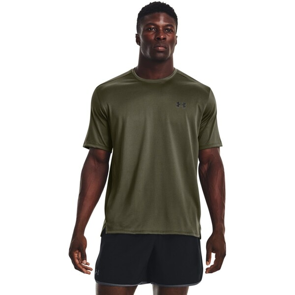 UNDER ARMOUR Męska koszulka treningowa Under Armour UA Tech Vent SS - oliwkowa/khaki