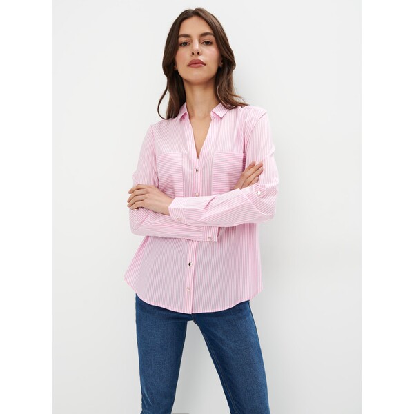 Mohito Koszula w różowe paski 847AB-03P
