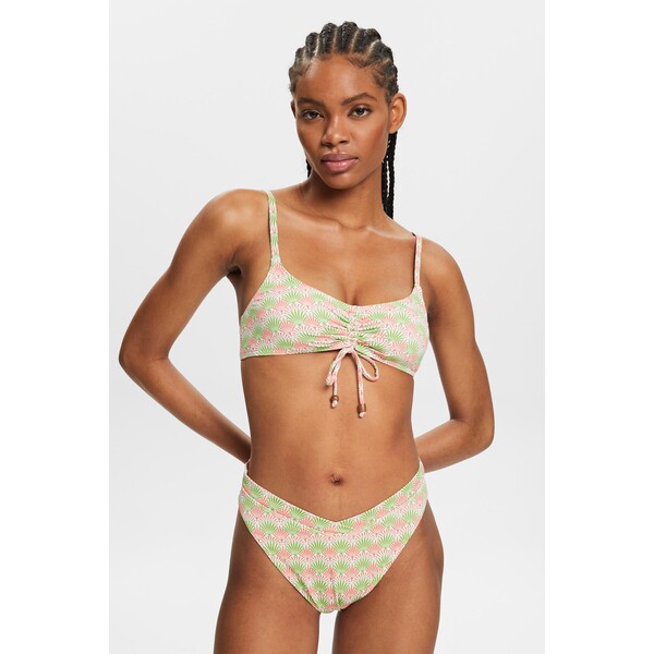 Esprit Wyściełana góra od bikini z nadrukiem 034EF1A311_390