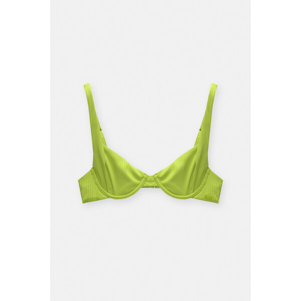 Pull&Bear Prążkowana góra od bikini typu balkonetka 7803/300