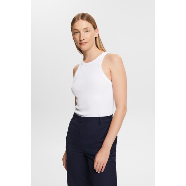 Esprit Tank top w prążki 993EE1K343_100