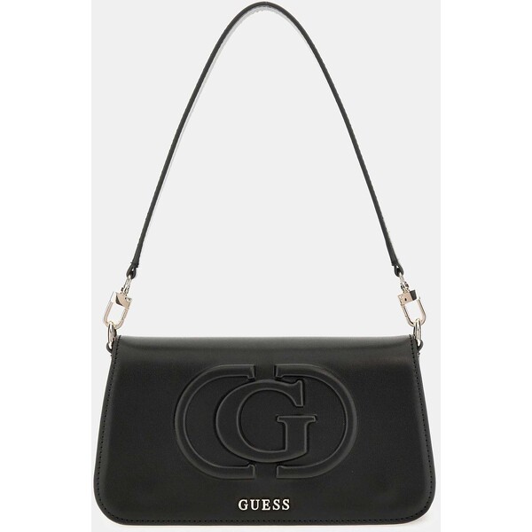 GUESS Mini torebka na ramię model Eco Mietta HWEVG951320-BLA