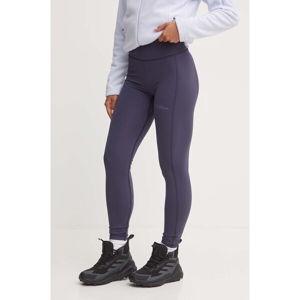 Jack Wolfskin legginsy sportowe Klintal 1508901