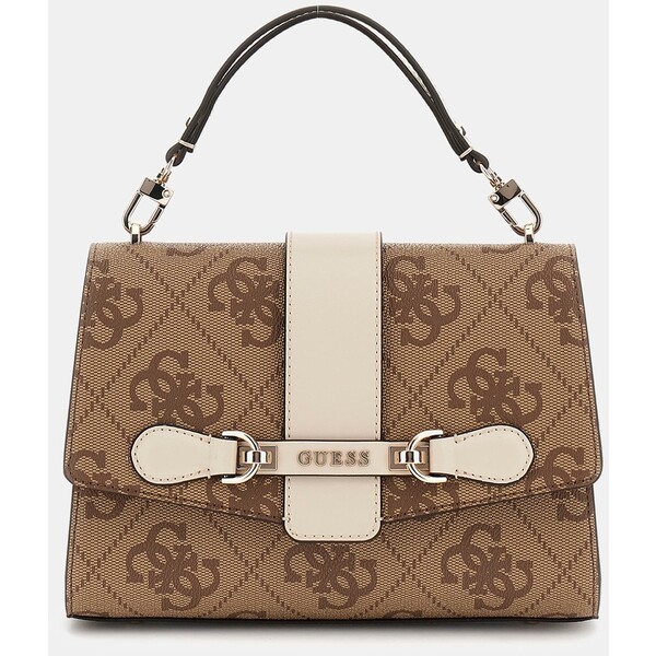 GUESS Mini torebka z logo 4G model Nolana HWOS9500200-LAN