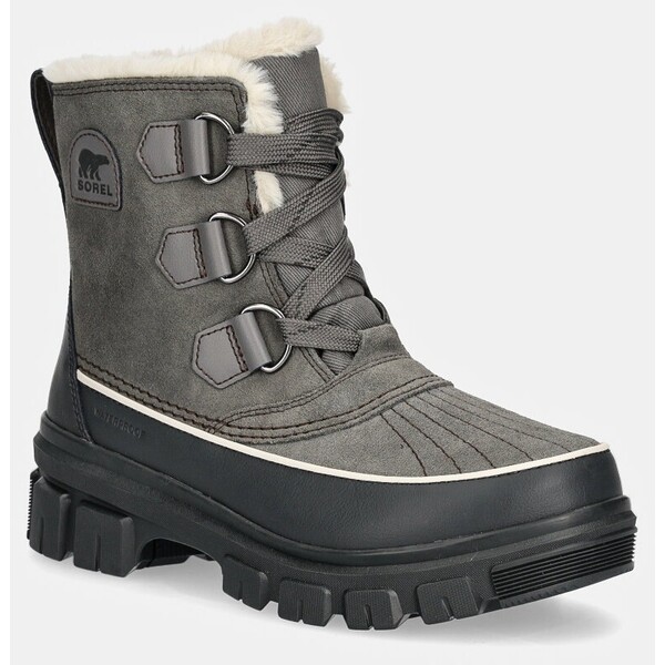 Sorel śniegowce skórzane TORINO V WP OUTDRY 2106701052