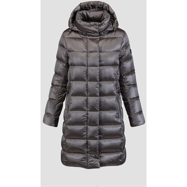 Długa kurtka puchowa srebrna damska BOGNER Lynn-D4 36306549-950 36306549-950