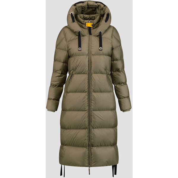Zielony płaszcz puchowy damski Parajumpers Panda 24WMPWPUEL31-713 24WMPWPUEL31-713