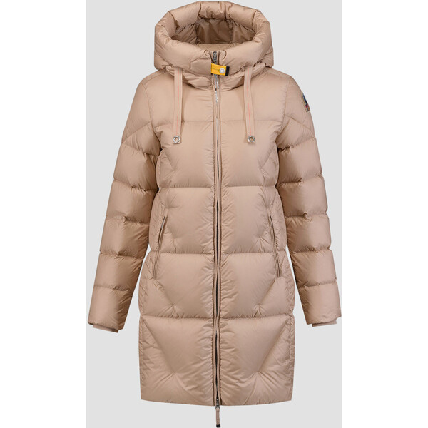 Beżowa kurtka puchowa damska Parajumpers Janet 24WMPWPUHY33-253 24WMPWPUHY33-253