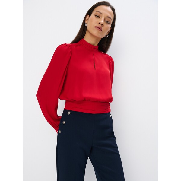Mohito Elegancka czerwona bluzka 536DJ-33X