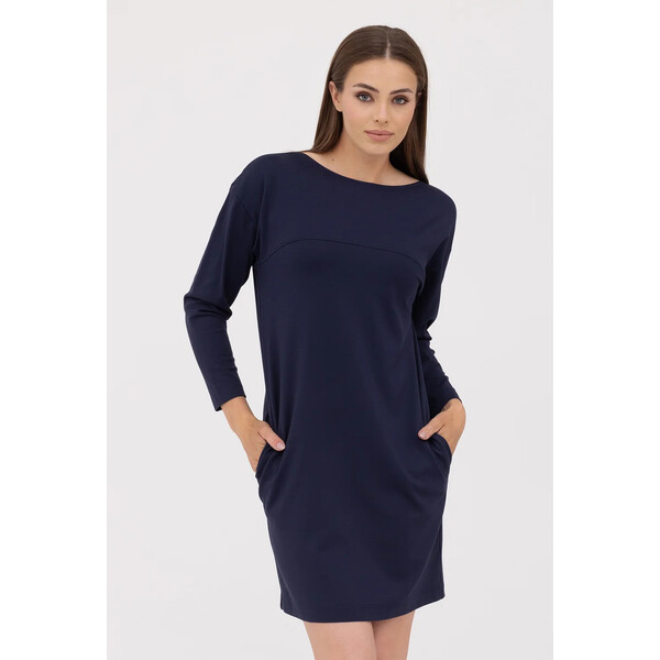 Gatta Luźna sukienka z kieszeniami Vitto