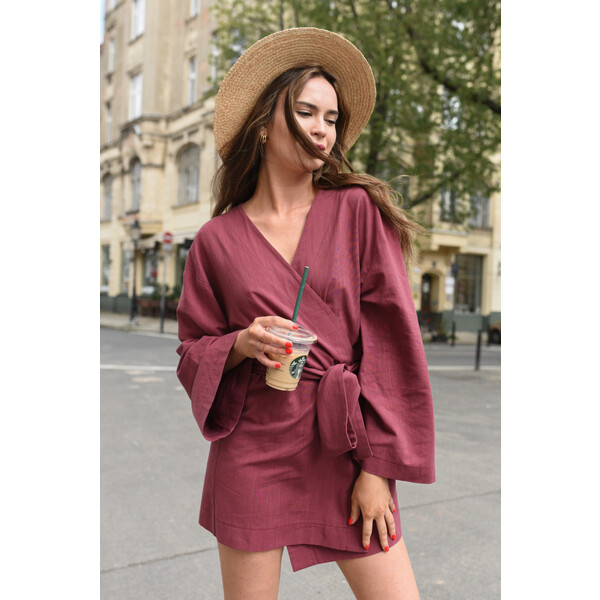 Quiosque Sukienka Kimono Wild Roses LAURELLA 4SS105602