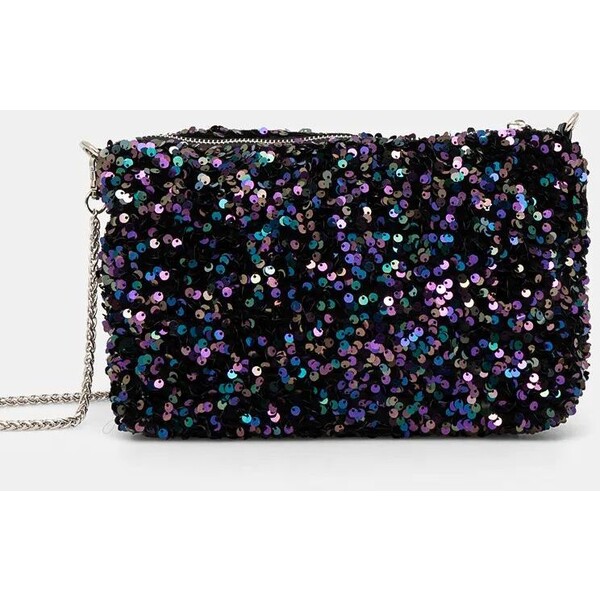 Medicine Torebka damska cekinowa kolor fioletowy