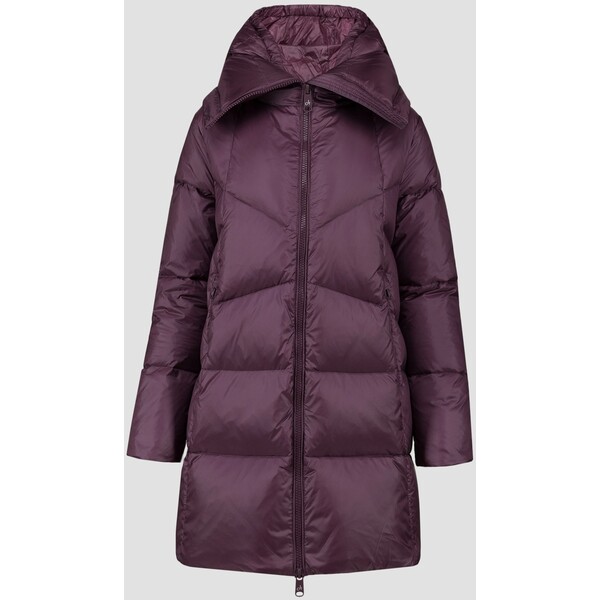 Fioletowy płaszcz puchowy damski Deha D12850-26420 D12850-26420