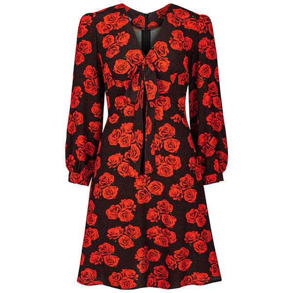 Manifiq&amp;Co. Sukienka codzienna Kalina Czarny A-Line Fit