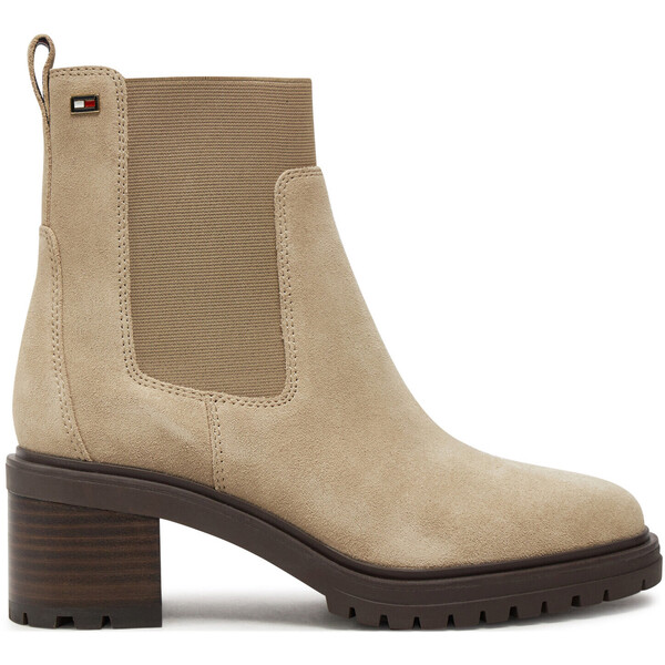 Tommy Hilfiger Sztyblety FW0FW08429 Beżowy