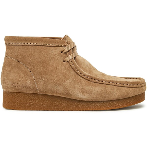 Clarks Botki WallabeeEvoBt 261747444 Beżowy