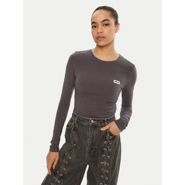 ROTATE Bluzka 114096 Szary Regular Fit