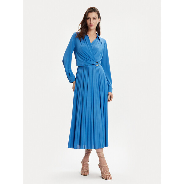 Marella Sukienka codzienna Evelin 2413621011 Niebieski Regular Fit