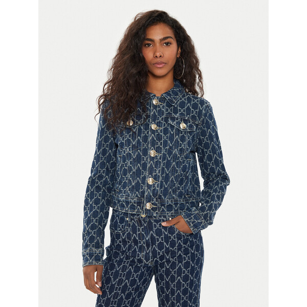 Marciano Guess Kurtka jeansowa Bea 4YGL21 7145A Granatowy Regular Fit