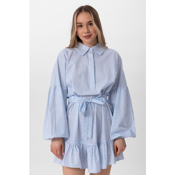 LAURELLA Sukienka codzienna 4UL009 Niebieski Regular Fit