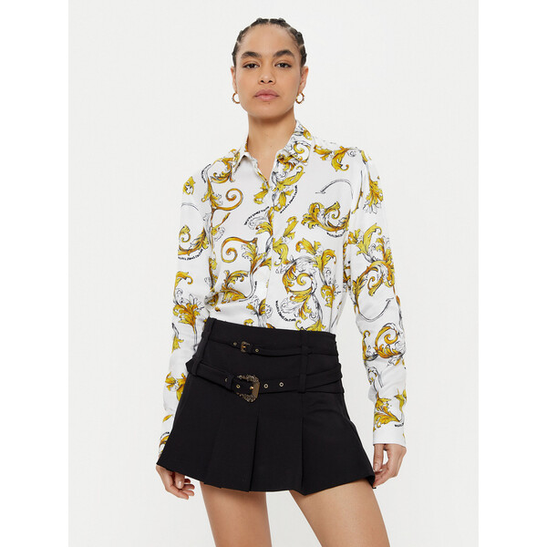 Versace Jeans Couture Koszula 78HAL222 Biały Relaxed Fit