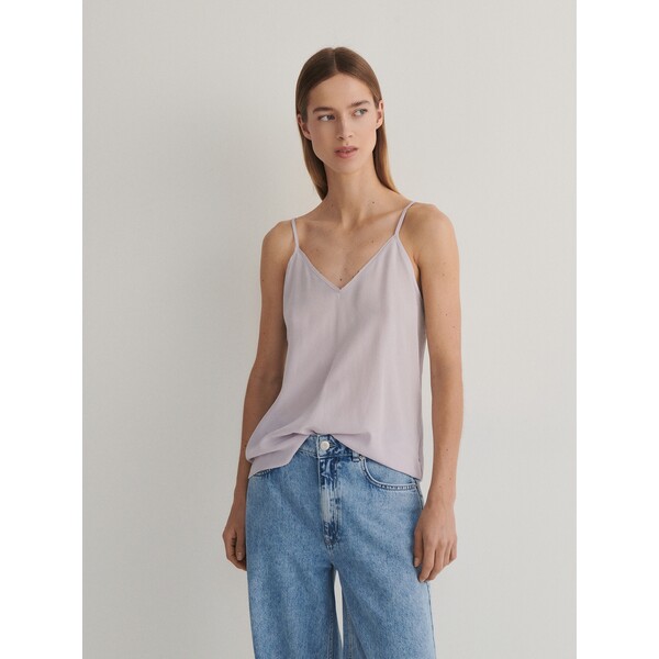 Reserved Top z jedwabiu 176AF-04X