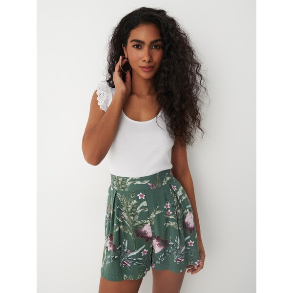 Mohito Bawełniany biały top 7417U-00X