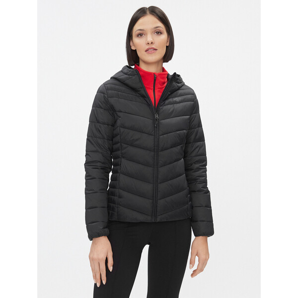 Kurtka puchowa 4FAW23TDJAF225 Czarny Slim Fit