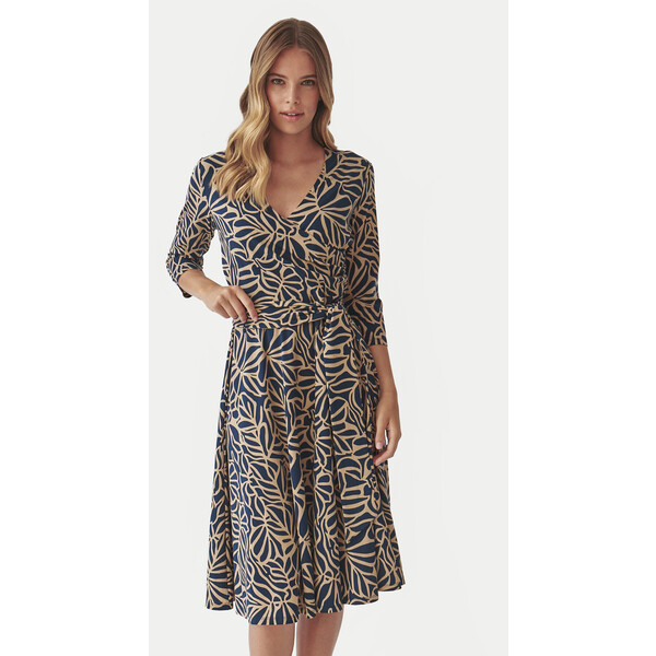 Tatuum Sukienka codzienna Iga 1 T2418.199B Granatowy Regular Fit