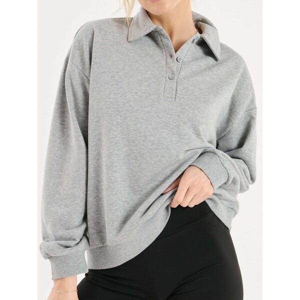 Sinsay Bluza z kołnierzykiem 668EX-09M