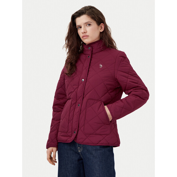 U.S. Polo Assn. Kurtka przejściowa WUP1168 Czerwony Relaxed Fit