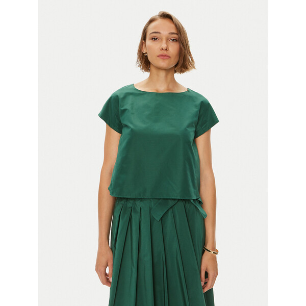Weekend Max Mara Bluzka Parana 2425166021 Zielony Regular Fit