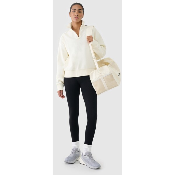 4F Torba sportowa (30 L) z kieszenią na obuwie - biała