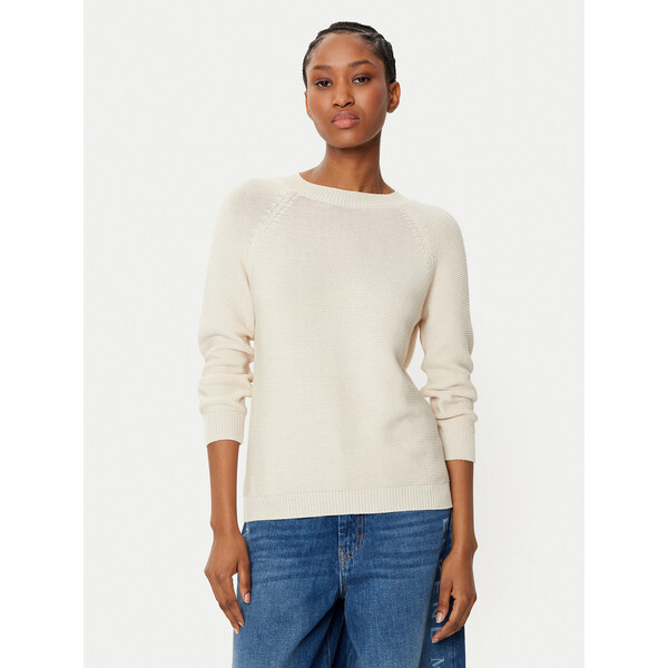 Weekend Max Mara Sweter Linz 2515361161 Écru Relaxed Fit