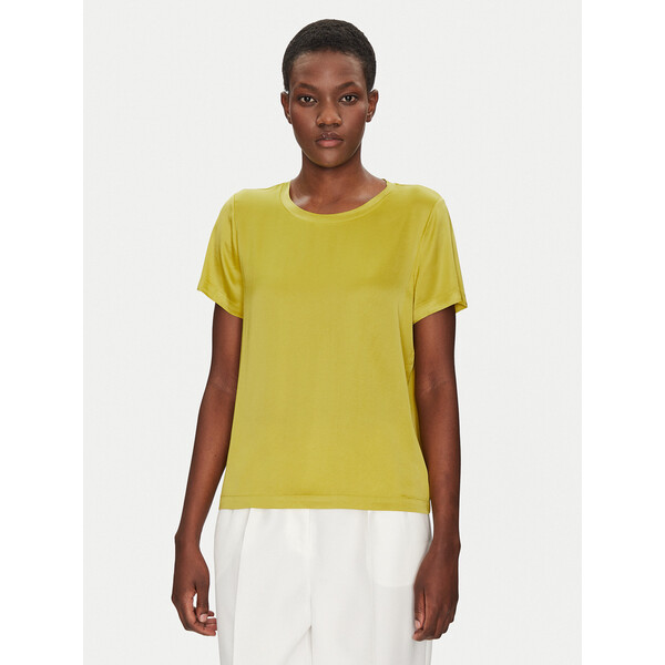 ViCOLO Bluzka TD0007 Zielony Relaxed Fit