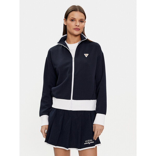 Guess Bluza Mylah V4GQ02 KBFB2 Granatowy Regular Fit