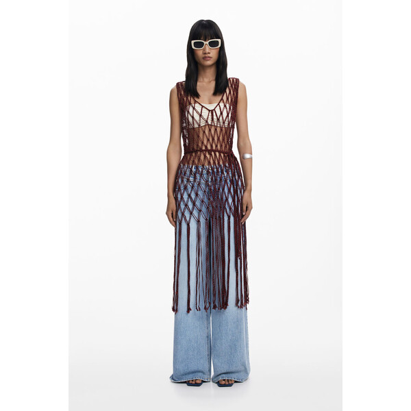 Desigual Sukienka pareo red 25SAWA123099U