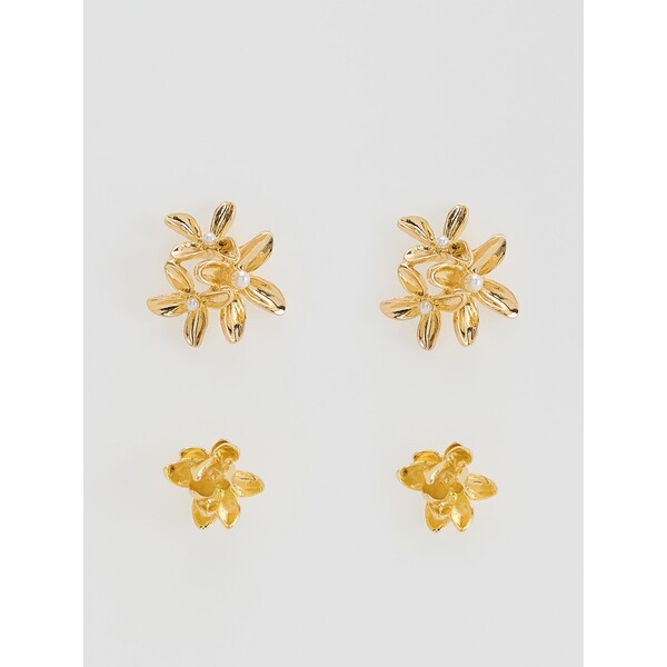 Reserved Zestaw kolczyków 888CO-GLD