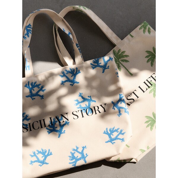 Reserved Płócienna torebka z nadrukiem 431CN-55X