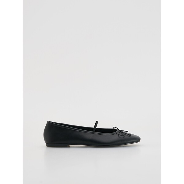 Reserved Baleriny z imitacji skóry 210FF-99X