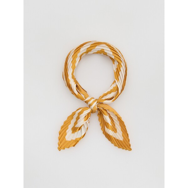 Reserved Plisowana apaszka w paski 632FD-11X