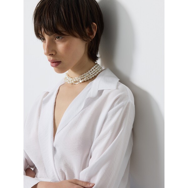 Reserved Naszyjnik z imitacją pereł 927CO-01X