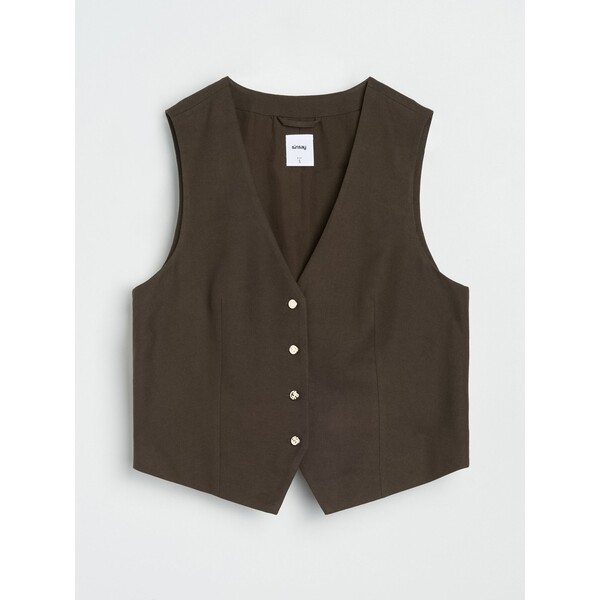 Sinsay Kamizelka garniturowa 727FI-89X