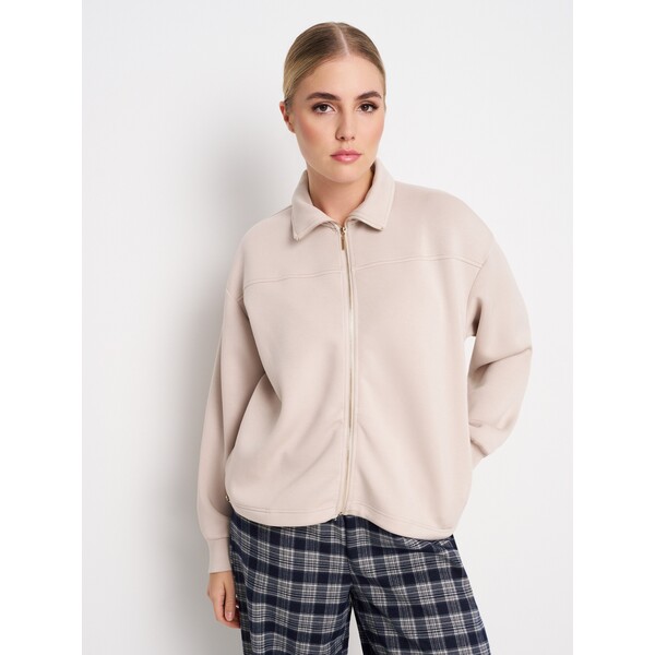 Sinsay Rozpinana bluza ze stójką 024FJ-08X