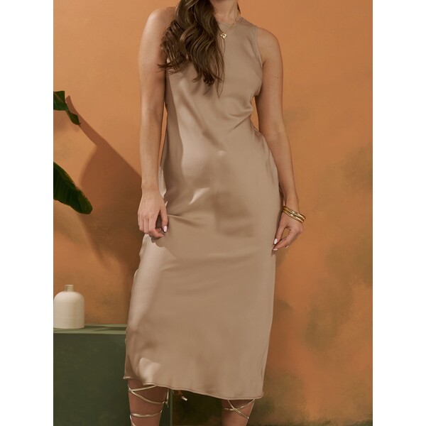 Sinsay Sukienka midi o klasycznym kroju 549DA-12X