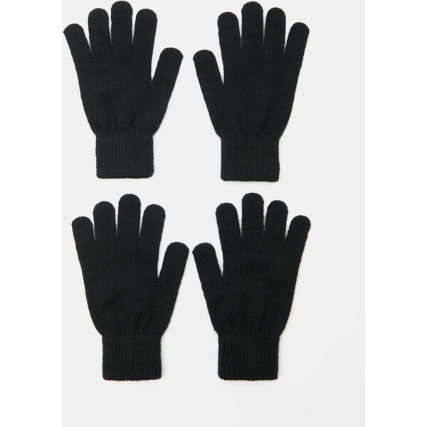 Sinsay Rękawiczki z dekoracyjnym splotem 2 pack 1300X-99X