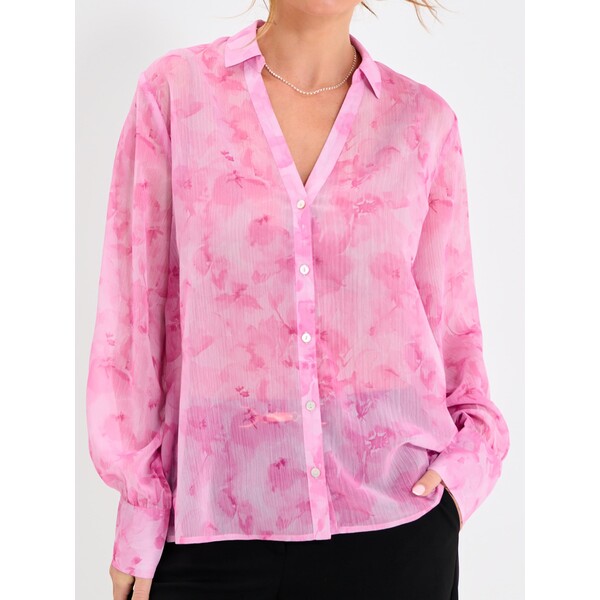 Sinsay Koszula w kwiatowy wzór 630DA-MLC