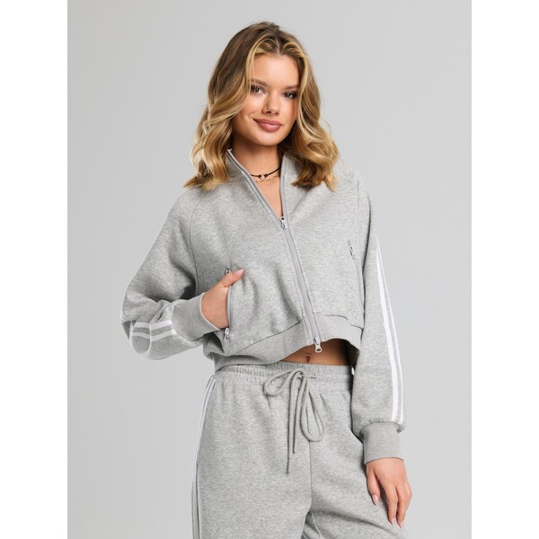 Sinsay Rozpinana bluza z lampasami 023FJ-9MM