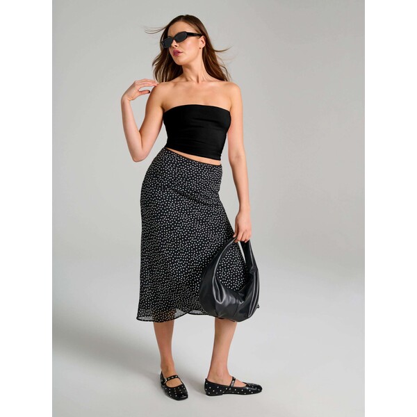 Sinsay Top typu bandeau w stylu basic 305AI-99X