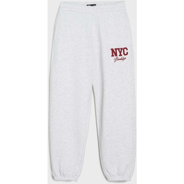 Sinsay Spodnie jogger ze ściągaczami 222FK-ML9